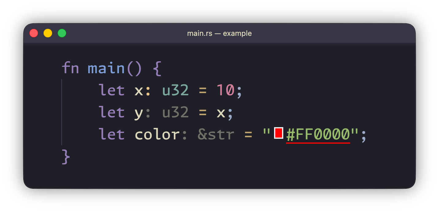 Broken colorpicker